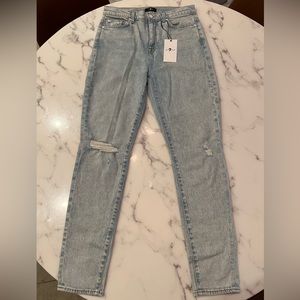 7 for all mankind the high waist skinny/ super skinny size 29